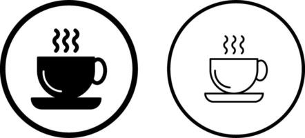 icono de vector de taza de café