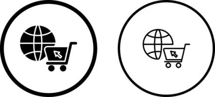 E commerce Online Store Vector Icon