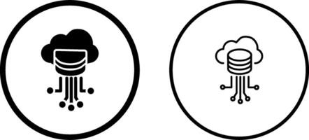 Storage Data Vector Icon