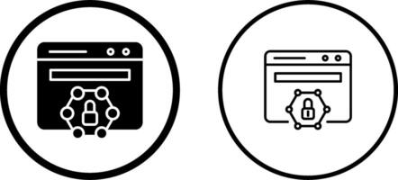 Web Protected Vector Icon