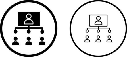 Business Structure Vector Icon