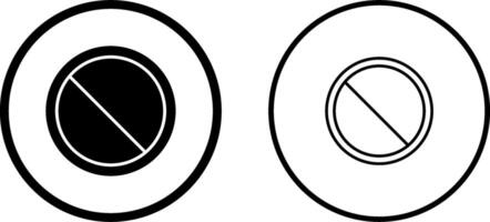 Prohibited Vector Icon
