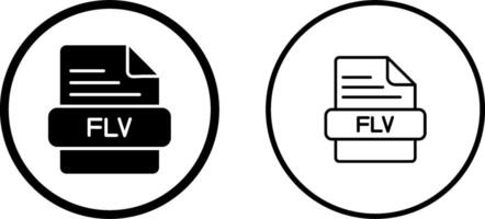 FLV Vector Icon