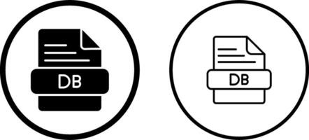 icono de vector de base de datos