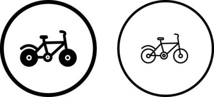 icono de vector de bicicleta