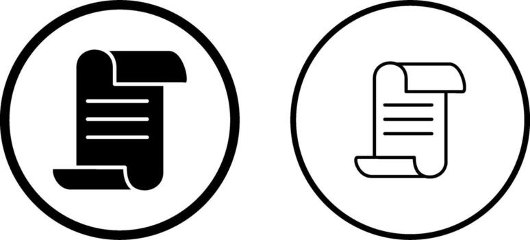 Sheet Vector Icon