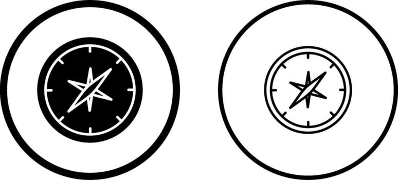 Compass Vector Icon