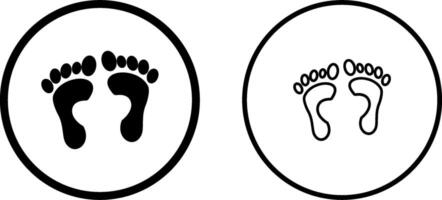 Foot X ray Vector Icon