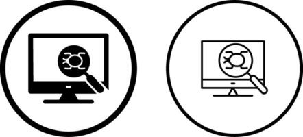 Debugging Vector Icon