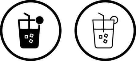 Cold Drink Vector Icon