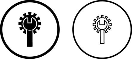 icono de vector de configuración