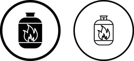 Gas Cylinder Vector Icon