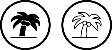 Coconut Tree, Vector Icon
