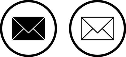 icono de vector de correo electrónico