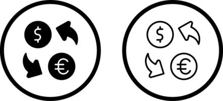 Currency Exchange Vector Icon