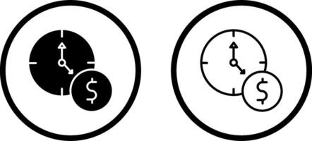 Time is Money Vector Icon