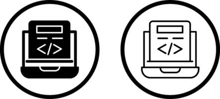 Coding Vector Icon