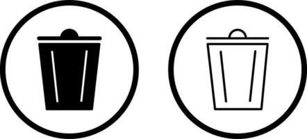 Trash Vector Icon