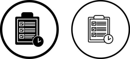 Content Planning Vector Icon
