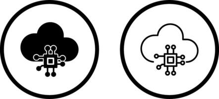 Cloud Computing Vector Icon