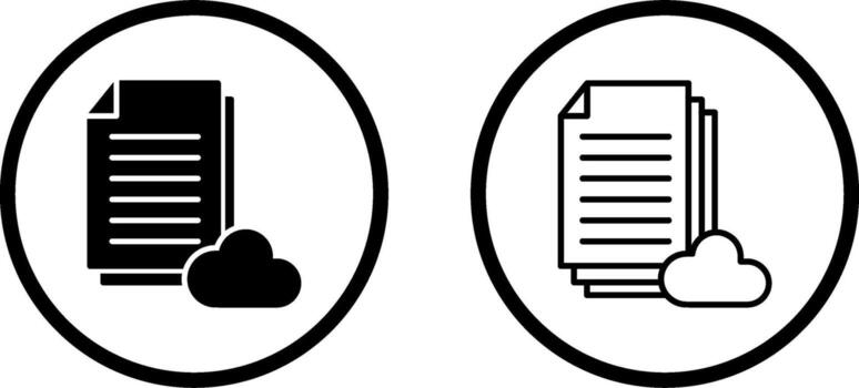 icono de vector de archivo
