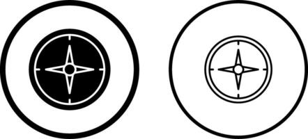 Compass Vector Icon
