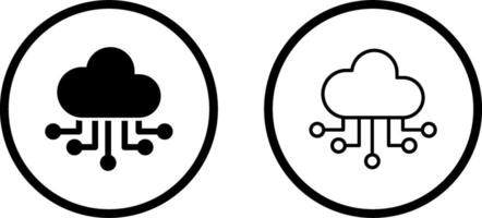 Cloud Computing Vector Icon