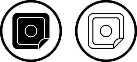 Nicotine Patch Vector Icon