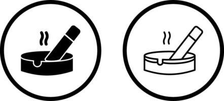 Ashtray Vector Icon