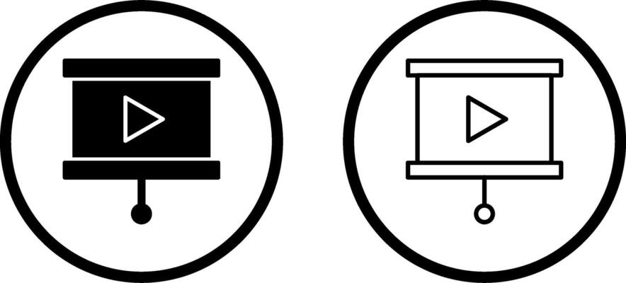 Slideshow Vector Icon