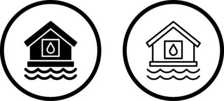 Water House Vector Icon