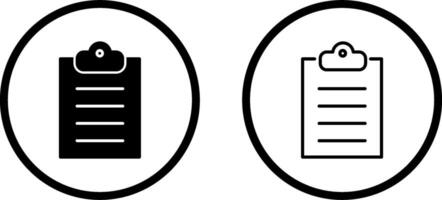 Clipboard Vector Icon
