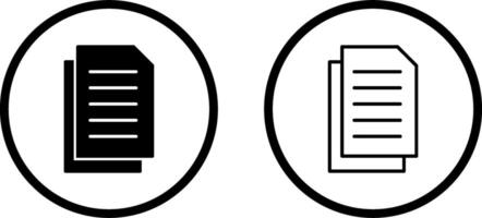 Document Vector Icon
