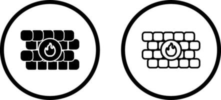 FireWall Vector Icon