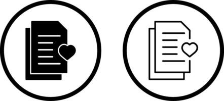 Favorite List Vector Icon