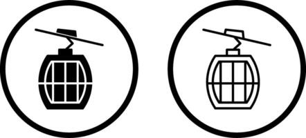 Cable Car Vector Icon