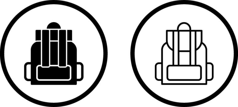Backpack Vector Icon