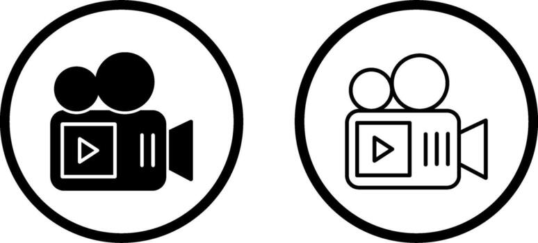 icono de vector de camara