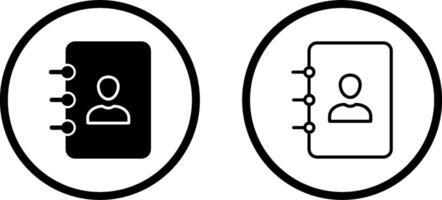 Contacts Vector Icon