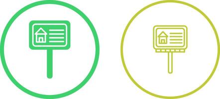 Billboard Vector Icon