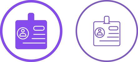 Identification Vector Icon