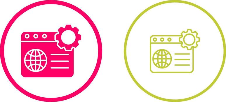 Web Optimization Vector Icon