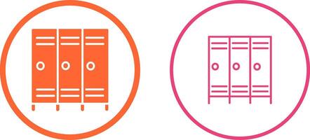 Lockers Vector Icon