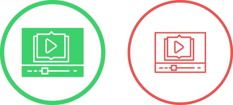 icono de vector de tutoriales