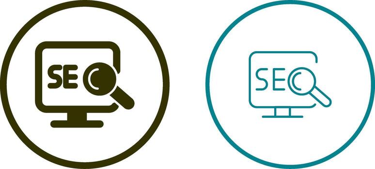 Search Engine Optimization Vector Icon