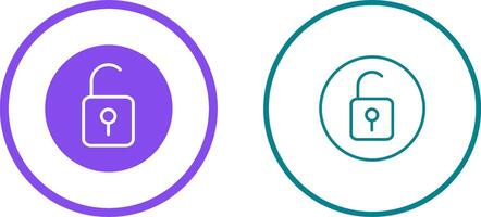Open Lock Vector Icon