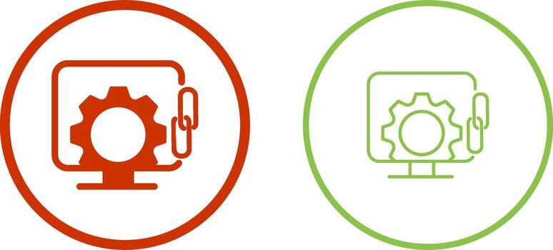 Link Optimization Vector Icon