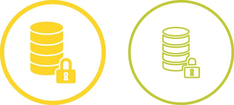 Encrypted Data Vector Icon