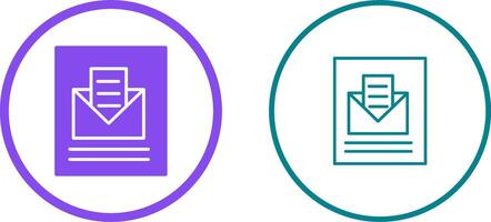 Mail Open Vector Icon