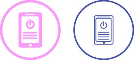 Shutdown Button Vector Icon